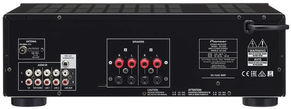 Pioneer SX-10AE 45 W 4.1 channels stereo Juodas