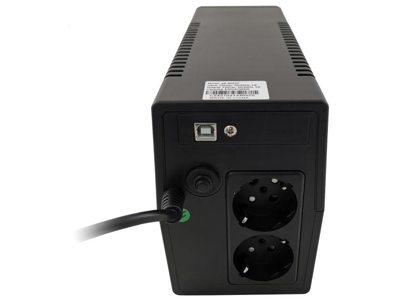 Nepertraukiamas Maitinimo Blokas - Alantec 650VA 360W Linijinis Interaktyvus