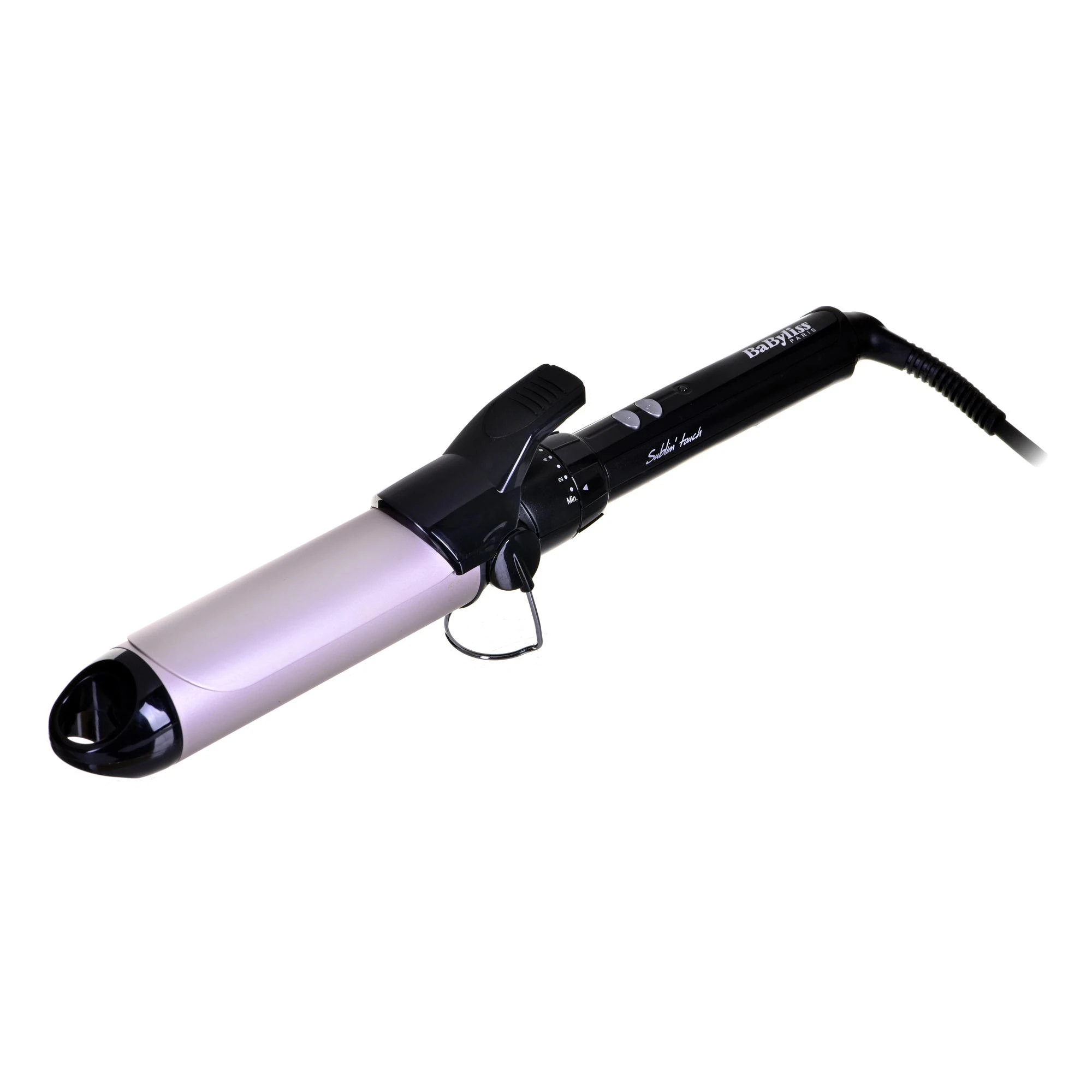 BABYLISS Hair Suktukas C338E Barrel diameter 38 mm, Temperature (min) 150 °C, Temperature (max) 180 °C, Number of heating levels 10, Ekranas No, 95 W, Juodas
