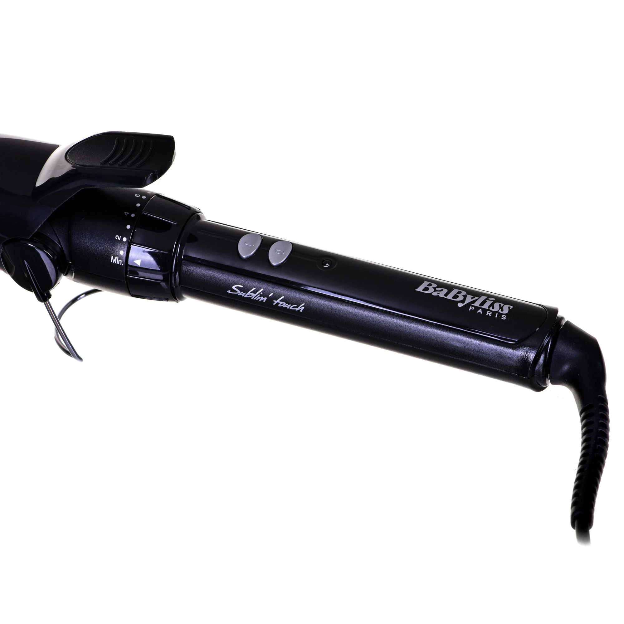 BABYLISS Hair Suktukas C338E Barrel diameter 38 mm, Temperature (min) 150 °C, Temperature (max) 180 °C, Number of heating levels 10, Ekranas No, 95 W, Juodas