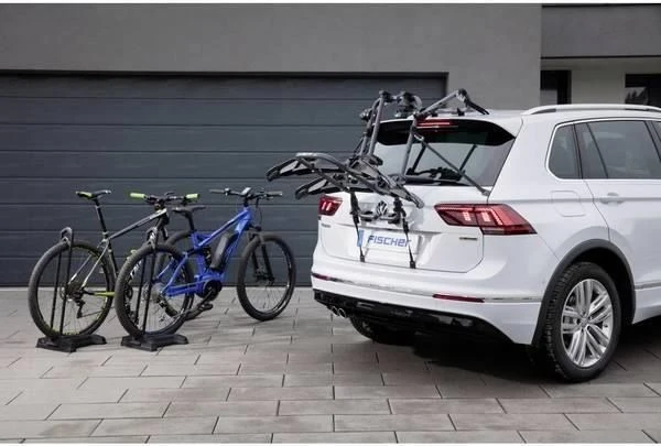Fischer ProlineEvo 2 car bike rack, holds 2 bikes, 45kg