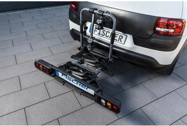 Fischer ProlineEvo 2 car bike rack, holds 2 bikes, 60kg