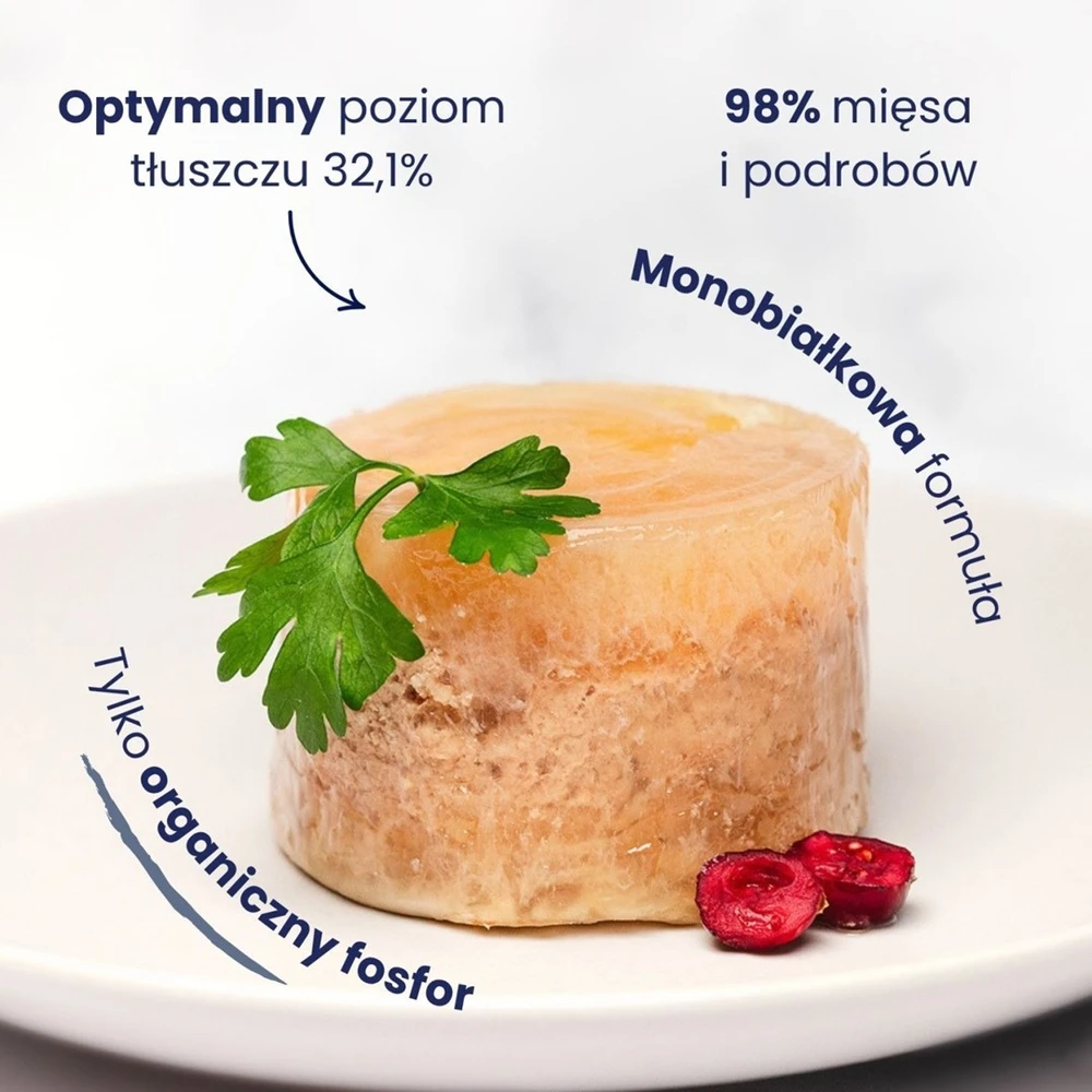 BALTICA Smaki regionów Goose – šlapias kačių maistas – 185g