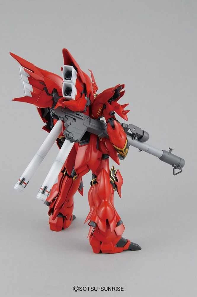 Bandai Kolekcinė Figūrėlė - MG 1/100 MSN-06S Sinanju Raudonas