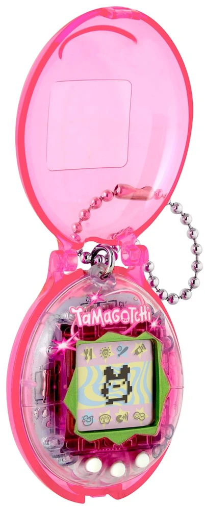 Bandai TAMAGOTCHI ORIGINAL WITH CASE - Rožinis