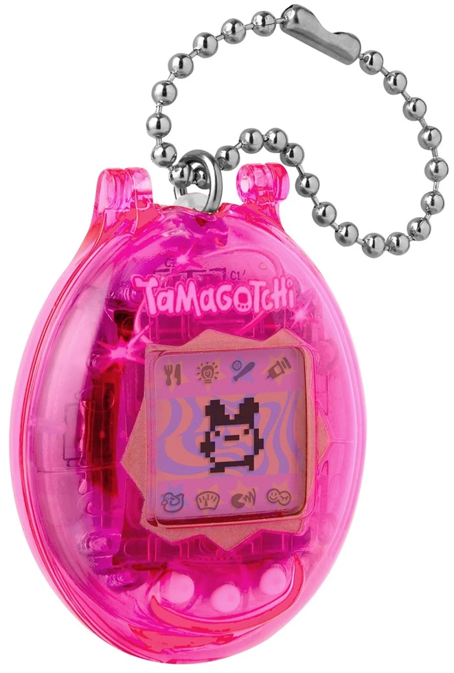 Bandai TAMAGOTCHI ORIGINAL WITH CASE - Rožinis
