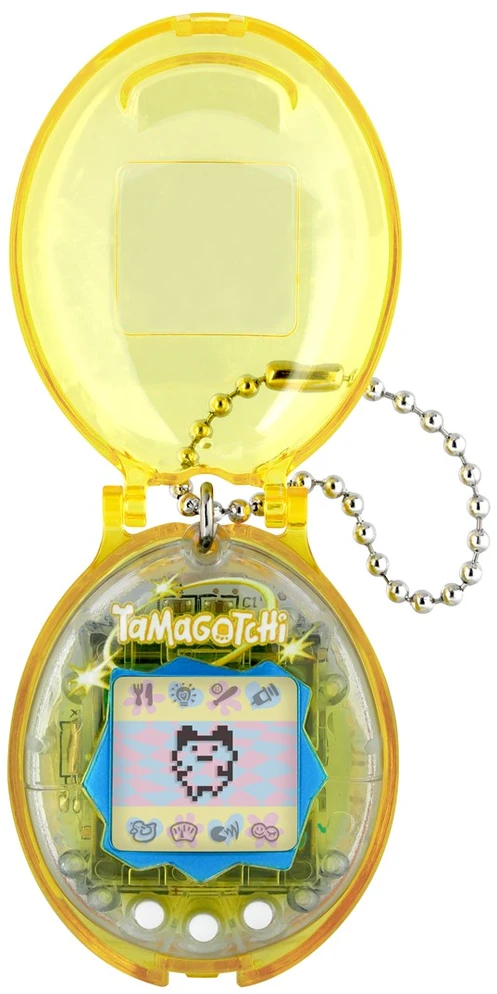 Bandai TAMAGOTCHI ORIGINAL WITH CASE - Geltonas