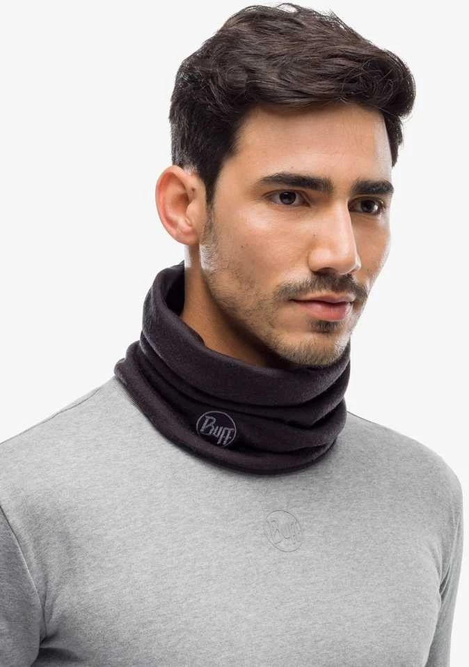 Kaklaskarė Buff Heavyweight Merino Wool Solid Juodas