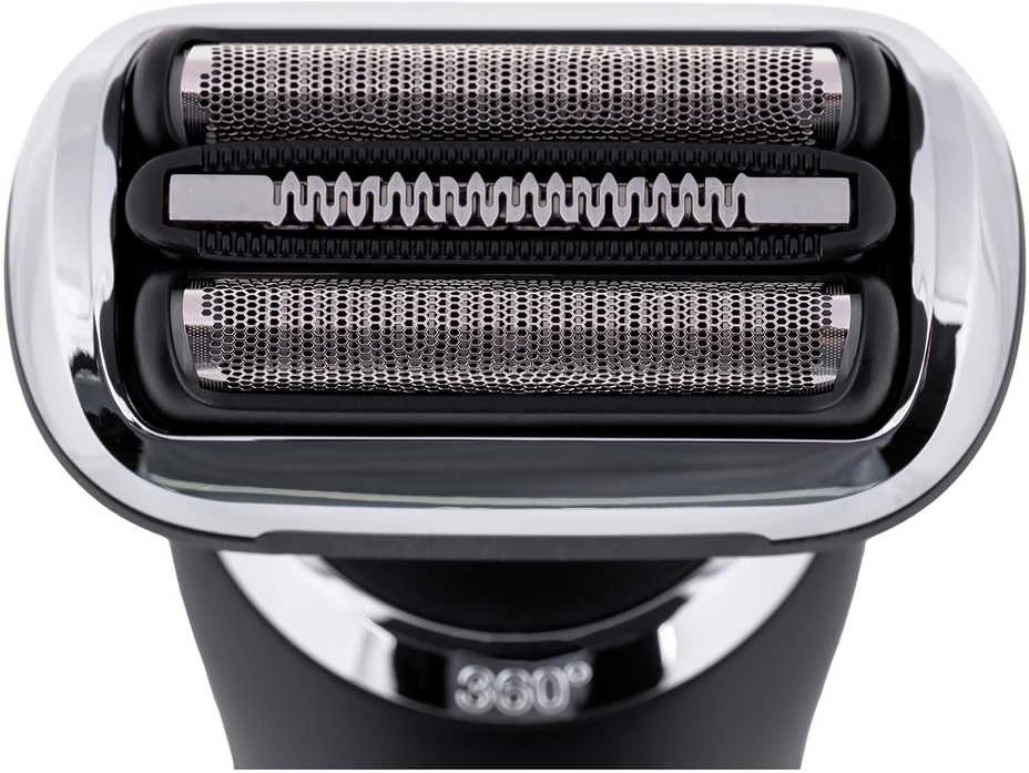 Barzdaskutė Braun Series 7 71-N7200cc Drėgno ir sauso skutimo skustuvas Juodas