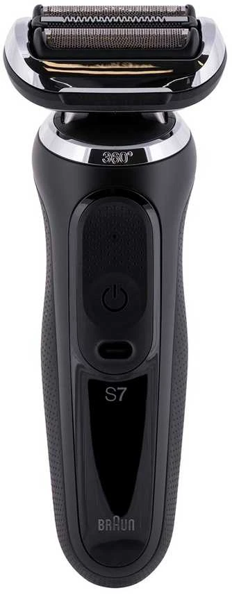 Barzdaskutė Braun Series 7 71-N7200cc Drėgno ir sauso skutimo skustuvas Juodas