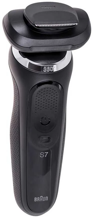 Barzdaskutė Braun Series 7 71-N7200cc Drėgno ir sauso skutimo skustuvas Juodas