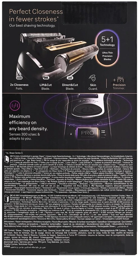 Braun 9615S Barzdaskutė Series 9 PRO+ pilkas