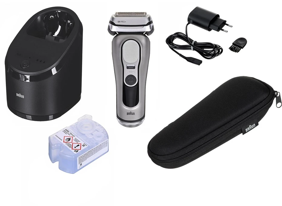 Braun Series 9 Pro+ 9655cc Foil shaver Trimmer Pilkas