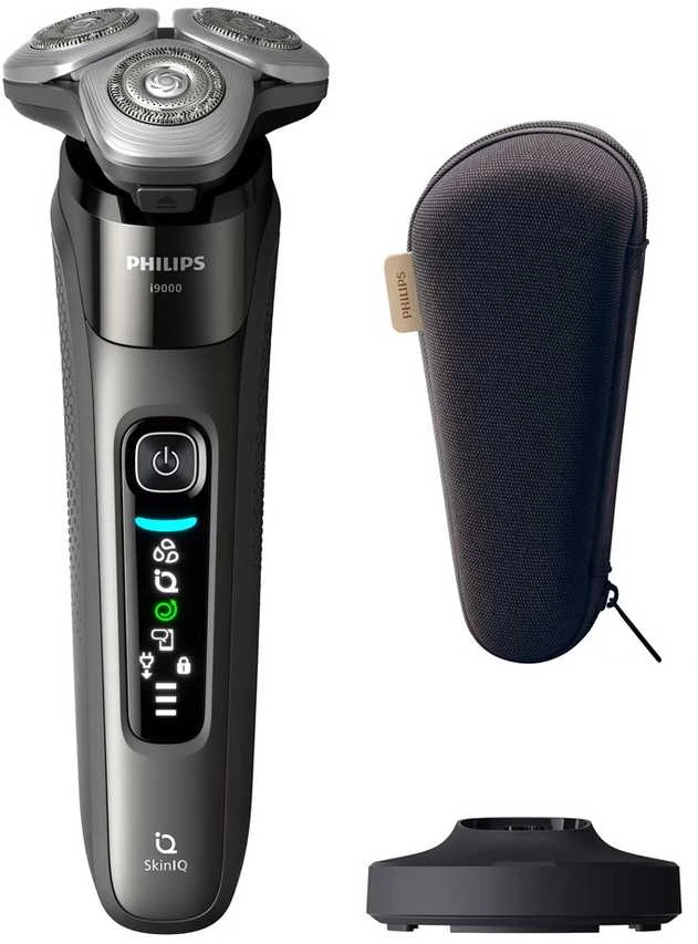 Philips i9000 drėgno ir sauso skutimo elektrinis skustuvas su „SkinIQ“ | X9002/10