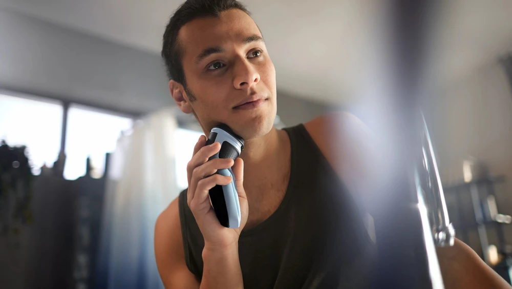 Barzdaskutė Philips X3063/00 men's shaver Rotation shaver Trimmer Juodas, Mėlyna