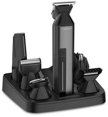 MAESTRO MR-660 6 viename plaukų kirpimo mašinėlė su USB