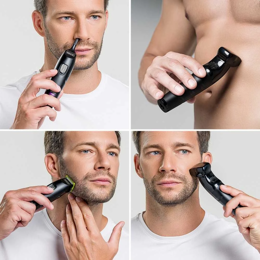 Kirpimo Mašinėlė - Wahl Color Trim Advanced 8 Ličio-Jonų Juoda