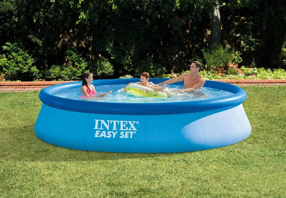 Baseinas INTEX Easy Set 396x84 cm, su vandens filtru