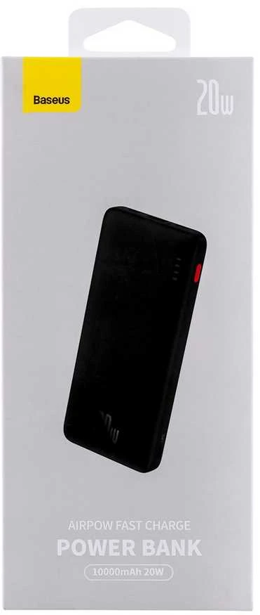 Baseus Airpow 10000mAh 20W maitinimo blokas (juodas)