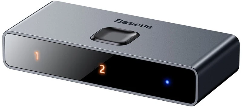 „Baseus“ dvikryptis HDMI matricos skirstytuvas, 2x1 / 1x2, 4k