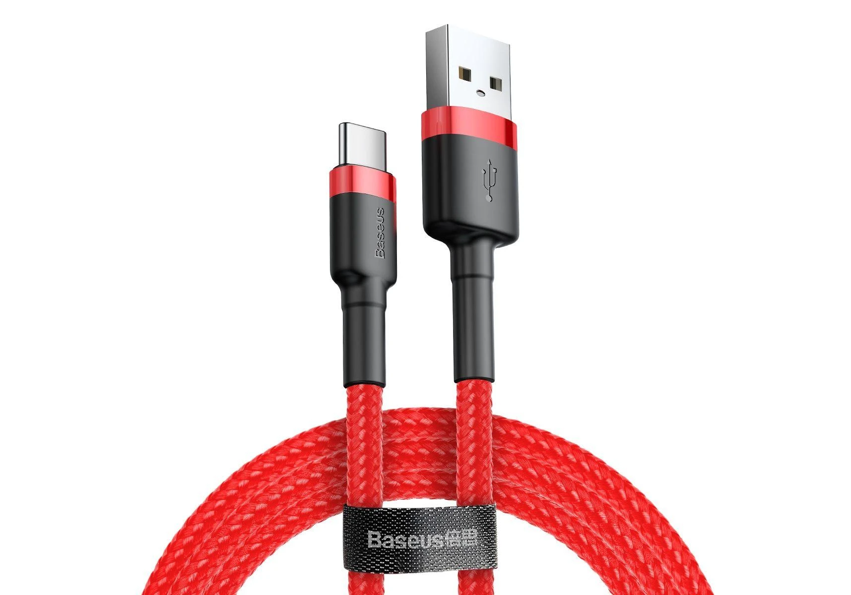 Baseus Cafule kabelis USB-C 2A 2m - Raudonas