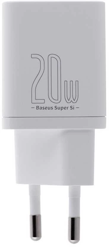 Baseus Super Si greitas įkroviklis 1C 20W - Baltas