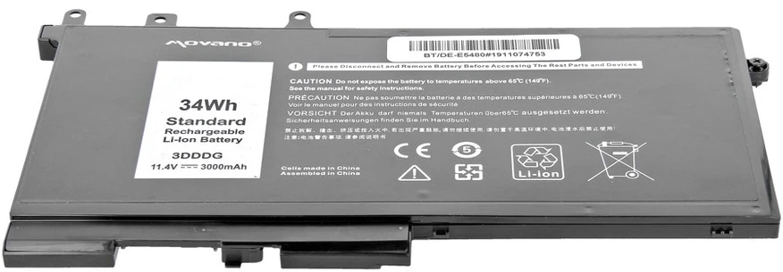 Baterija Movano baterija Dell Latitude E5280, E5480, E5580