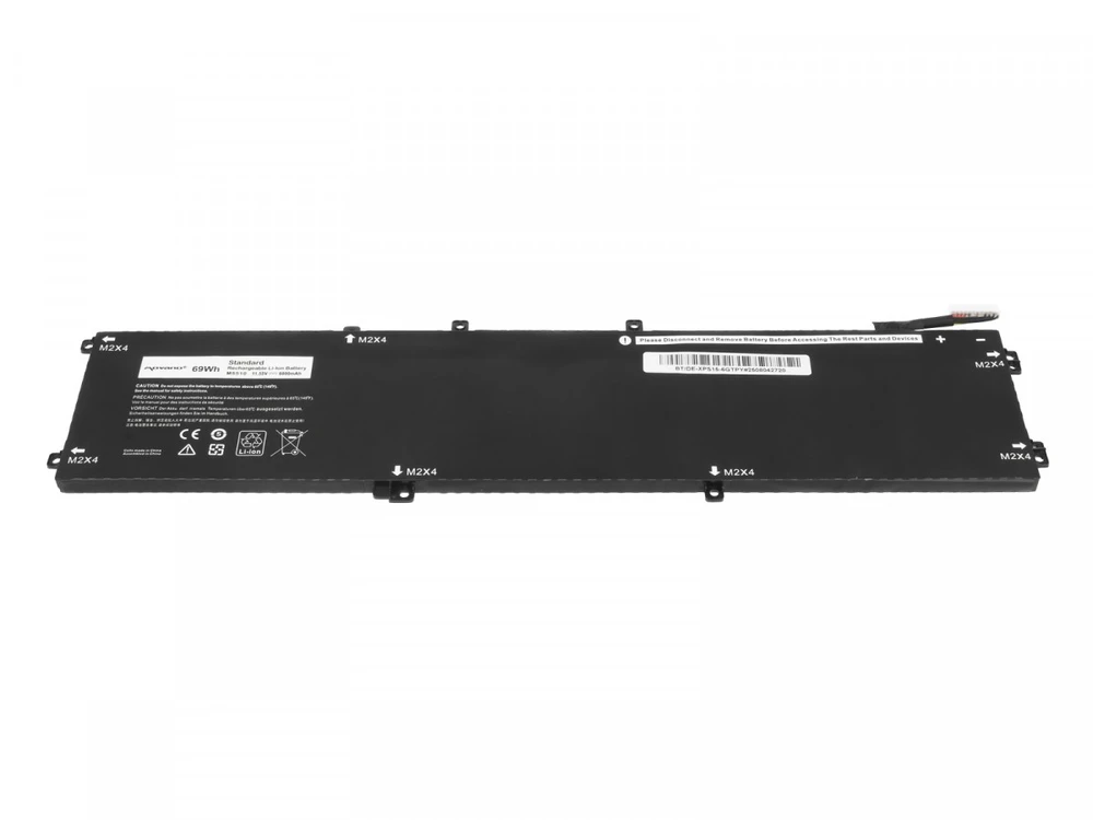 Movano baterija, 6GTPY, skirta „Dell XPS 15 9550“