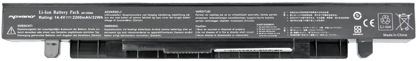 Movano Asus X550 A450 F450 K550 A41-X550A baterija - 2200 mAh (32 Wh)