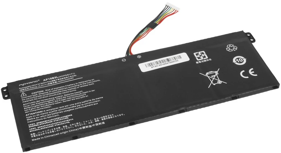 „Acer Aspire 5 A515-43 Swift 3 SF314-42 Vero AV15-51“ ap19b5l baterija - 3400 mAh (52 Wh)