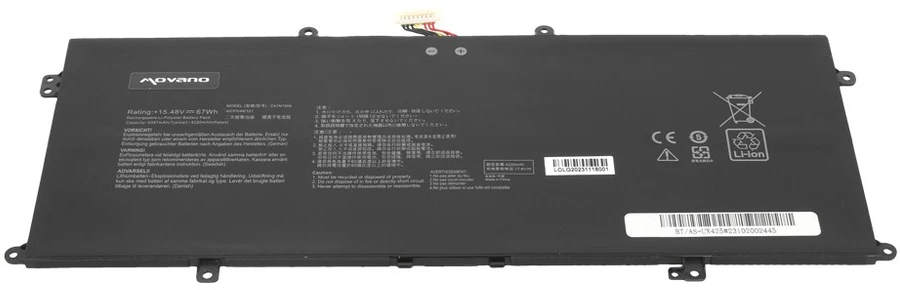 Movano baterija C41N1904 baterija, skirta Asus UX325JA UX325EA UX363EA UM425IA UX425JA