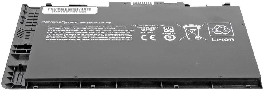 Hewlett Packard (HP) nešiojamojo kompiuterio baterija HP EliteBook Folio 9470m (BT / HP-9470M)