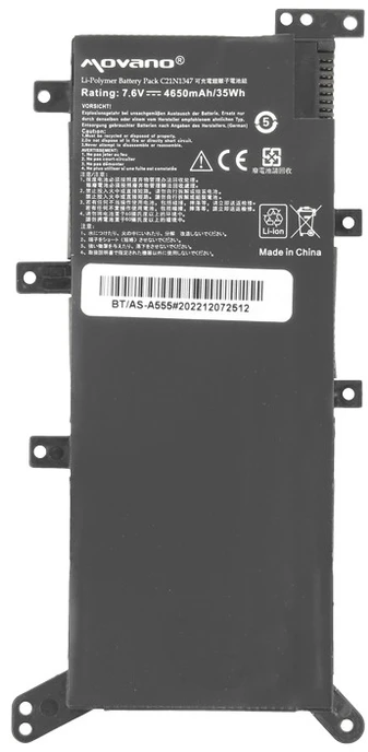 Bateria Movano Asus A555 F555 K555 (BT / AS-A555)