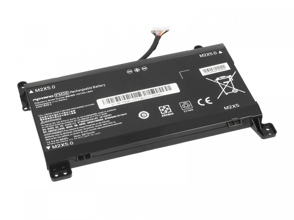 Movano Baterija fm08 tpn-q195 HP OMEN 17-AN 12 kontaktų - 5973 mAh (86 WH)