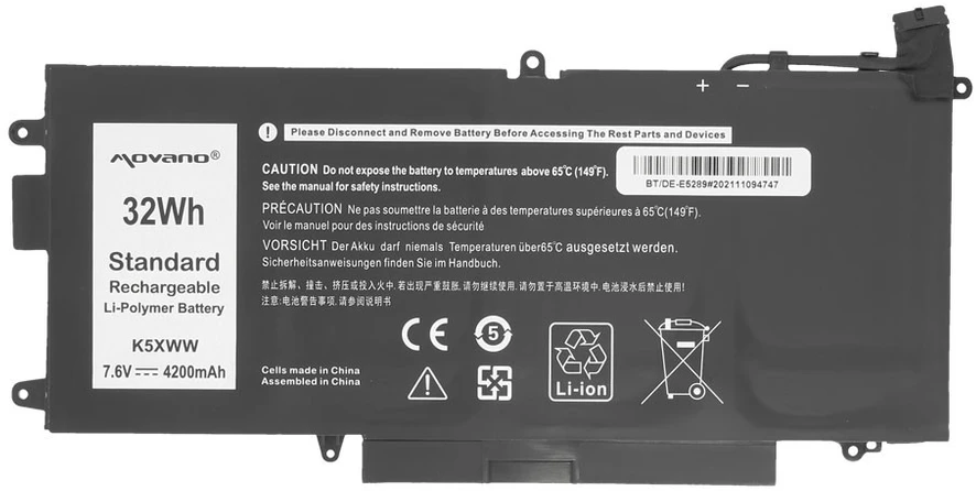 Bateria Movano baterija movano Dell Latitude E5289