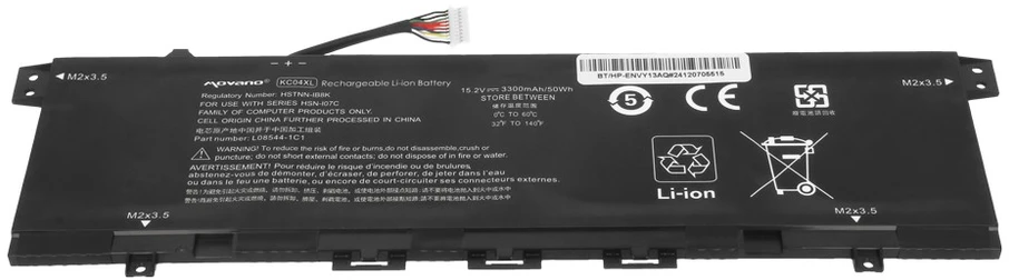 Movano KC04XL HSTNN-IB8K HP Envy X360 13-Ag 13-Ar 13-Ah 13-Aq akumuliatorius - 3300 mAh (50 WH)