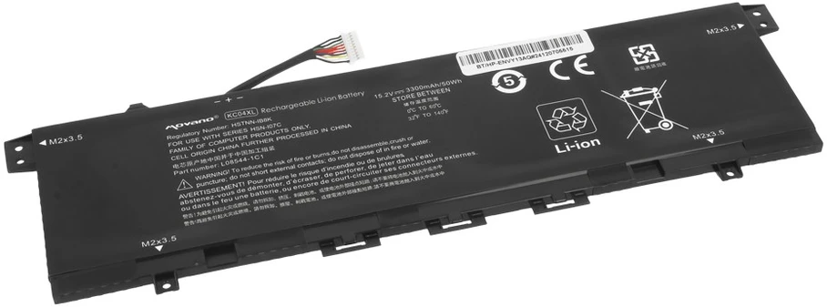 Movano KC04XL HSTNN-IB8K HP Envy X360 13-Ag 13-Ar 13-Ah 13-Aq akumuliatorius - 3300 mAh (50 WH)