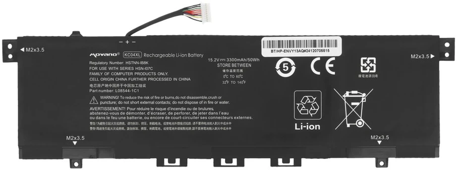 Movano KC04XL HSTNN-IB8K HP Envy X360 13-Ag 13-Ar 13-Ah 13-Aq akumuliatorius - 3300 mAh (50 WH)