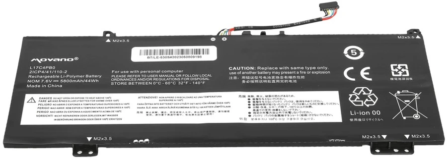 Baterija Movano Lenovo Yoga 530-14IKB Baterija L17C4PB0 L17M4PB0