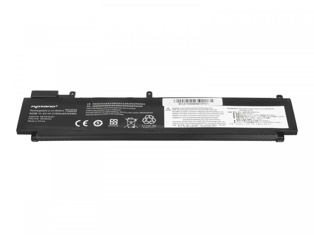 Baterija Movano Baterija L17L3P71 01AV478 iš „Lenovo Thinkpad T480s“