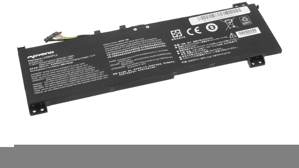 „Lenovo IdeaPad Gaming 3 15ach6 15ihu6“ baterija l20c3pc2 l20m3pc2 l20l3pc2 - 3750 mAh (43 Wh)