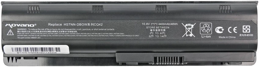 Bateria Movano HP Compaq Presario CQ42 CQ62 CQ72 (BT / CO-CQ42)