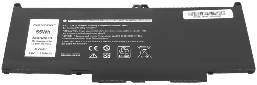 Baterija Movano Baterija MXV9V, skirta Dell Latitude 5300 5310 7300 7400