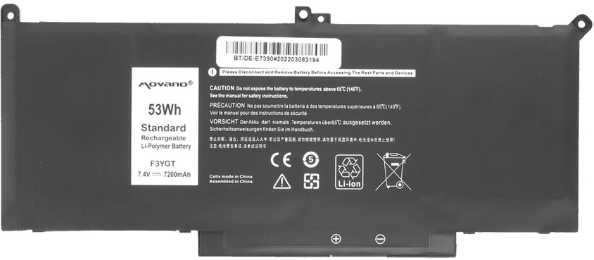 Akumuliatorius Movano Baterija Movano Dell Latitude 7390, 7490