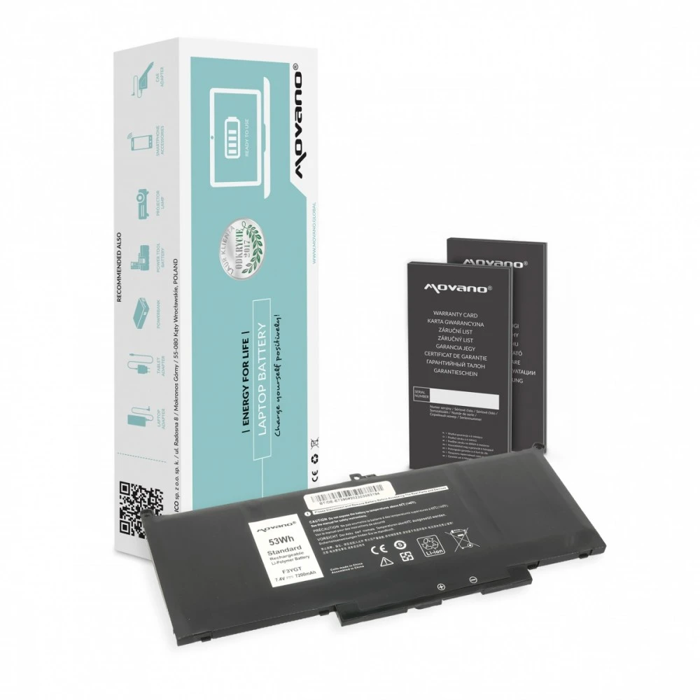 Akumuliatorius Movano Baterija Movano Dell Latitude 7390, 7490