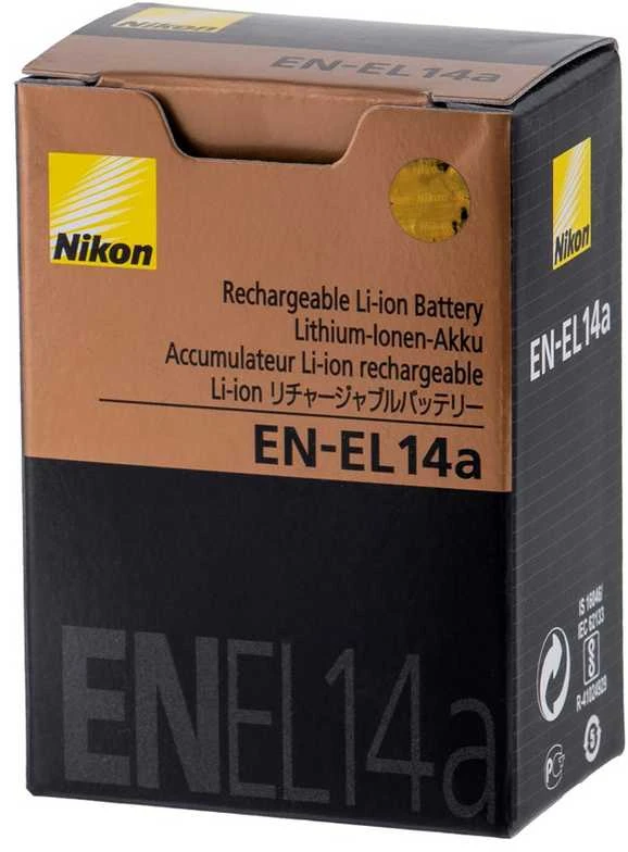 Nikon EN-EL14a ličio jonų baterijų paketas
