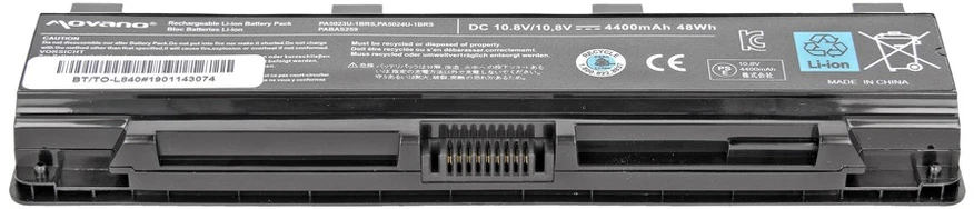 Movano „Toshiba Satelite C850 L850“ pa5024u-1brs baterija – 4400 mAh (48 Wh)