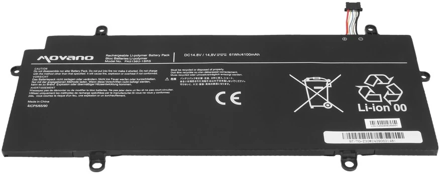 „Toshiba Portege Z30 Z30-A Z30-B Z30-C“ pa5136u-1brs baterija - 4100 mAh (61 Wh)
