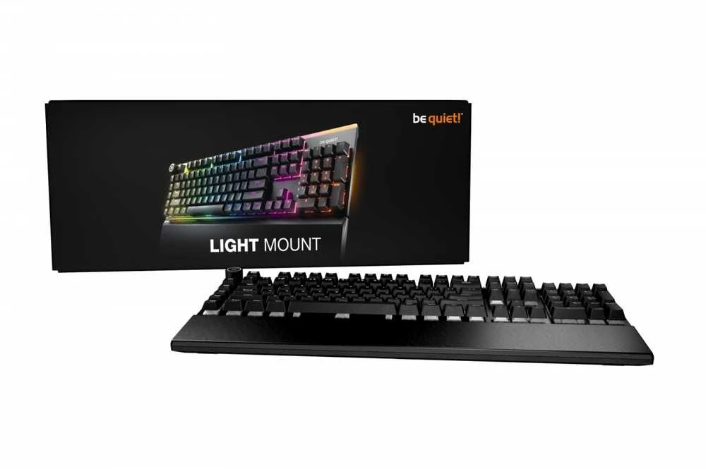 Be Quiet! Klaviatūra light mount silent linear