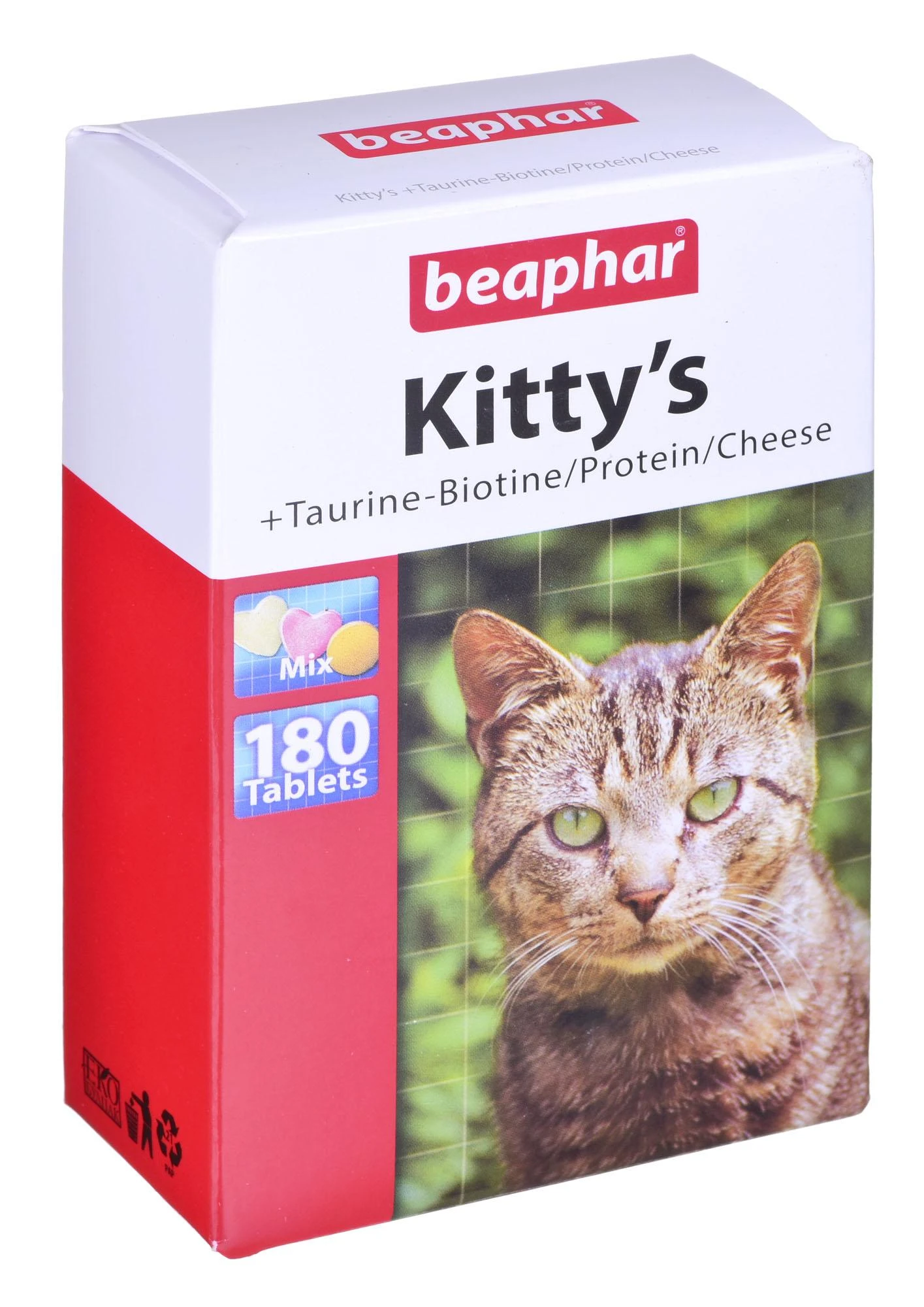 Katės Vitaminai - Beaphar Kitty's Mix 180 Tablečių